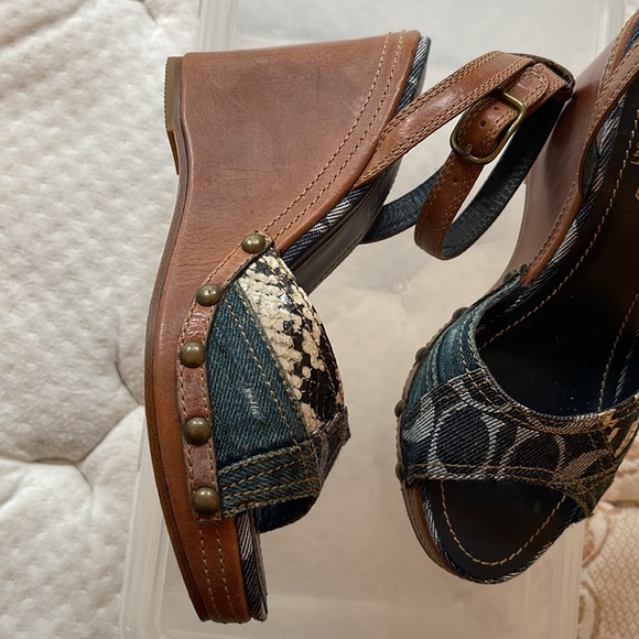 Coach wedges - Picture 6 of 8